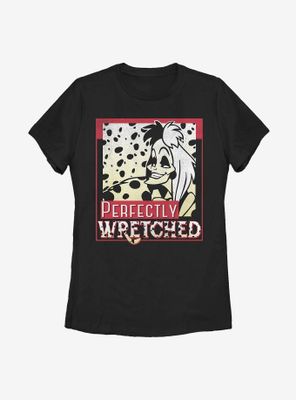 Disney 101 Dalmatians Wretched Cruella Womens T-Shirt