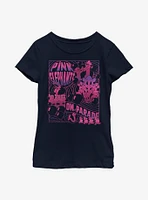 Disney Dumbo Pink Elephants Youth Girls T-Shirt