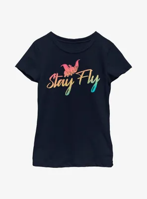 Disney Dumbo Stay Fly Youth Girls T-Shirt