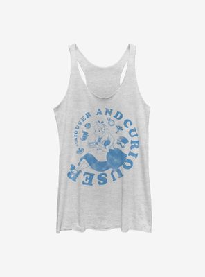 Disney Alice Wonderland Curiouser And CuriouserWomens Tank Top