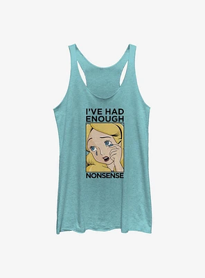 Disney Alice Wonderland Lichtenstein Womens Tank Top