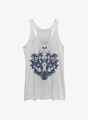 Disney Alice Wonderland Rorschach Womens Tank Top