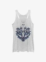 Disney Alice Wonderland Rorschach Womens Tank Top