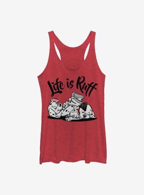 Disney 101 Dalmatians Life Ruff Womens Tank Top