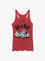 Disney 101 Dalmatians Life Ruff Womens Tank Top