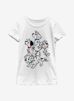 Disney 101 Dalmatians Big Pups Youth Girls T-Shirt