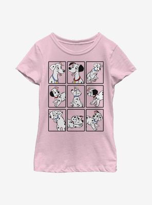 Disney 101 Dalmatians Dalmatian Box Up Youth Girls T-Shirt