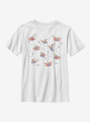 Disney Dumbo Ditsy Youth T-Shirt