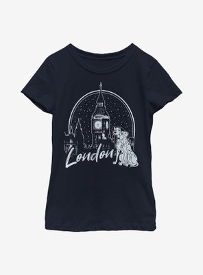 Disney 101 Dalmatians London Pups Youth Girls T-Shirt