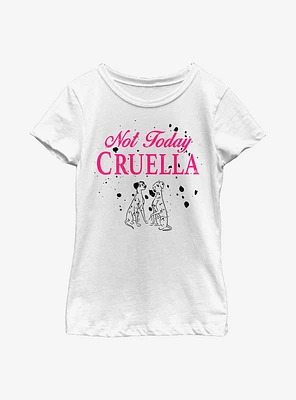 Disney 101 Dalmatians Not Today Youth Girls T-Shirt