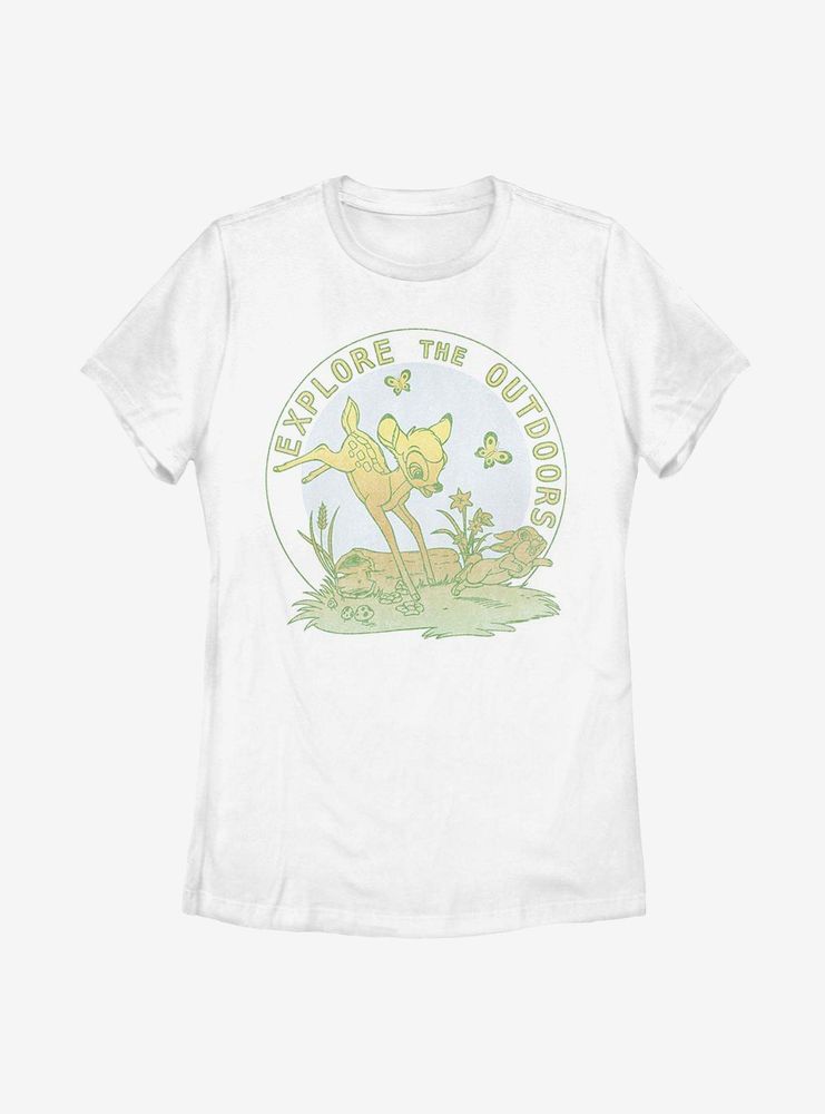 Disney Bambi Explore With Womens T-Shirt