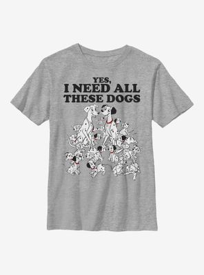 Disney 101 Dalmatians All These Dogs Youth T-Shirt
