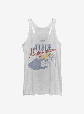 Disney Alice Wonderland Vintage Womens Tank Top
