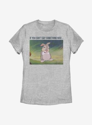 Disney Bambi Thumper Meme Womens T-Shirt