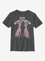 Disney 101 Dalmatians Home Sweet Dogs Youth T-Shirt