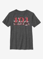 Disney 101 Dalmatians Logo Pups Youth T-Shirt