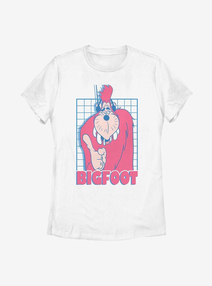 Disney A Goofy Movie Jamming Bigfoot Womens T-Shirt