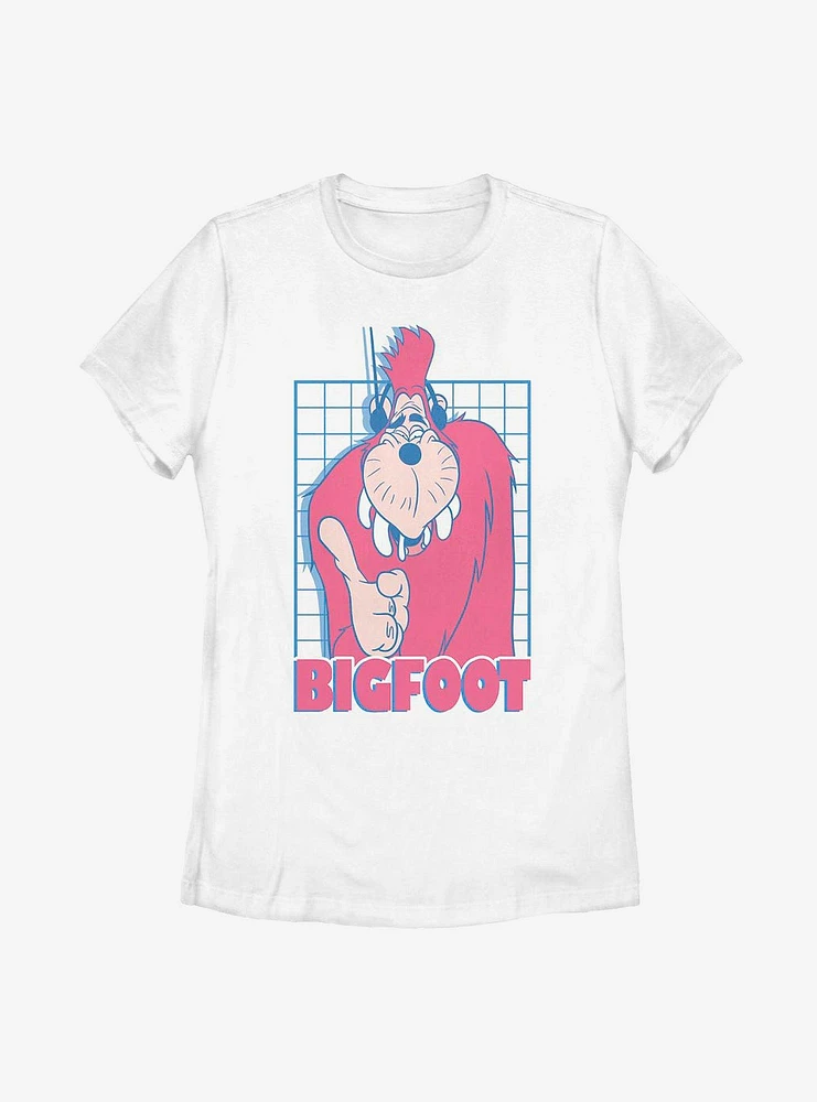 Disney A Goofy Movie Jamming Bigfoot Womens T-Shirt