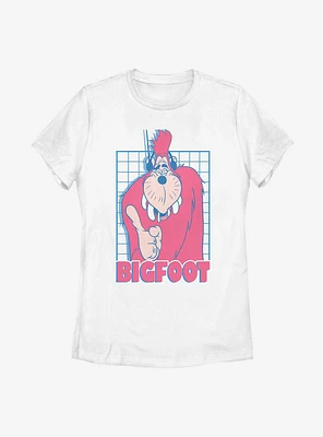 Disney A Goofy Movie Jamming Bigfoot Womens T-Shirt