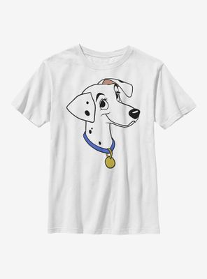 Disney 101 Dalmatians Perdita Big Face Youth T-Shirt