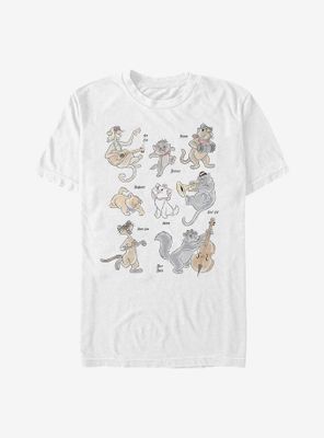 Disney The Aristocats Group T-Shirt