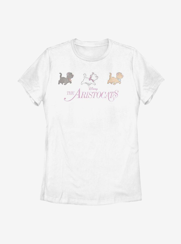 Disney The Aristocats Railroad Walk Womens T-Shirt