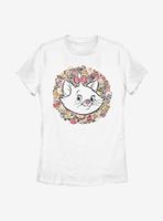 Disney The Aristocats Circle Floral Marie Womens T-Shirt