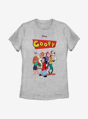 Disney A Goofy Movie Logo Group Womens T-Shirt
