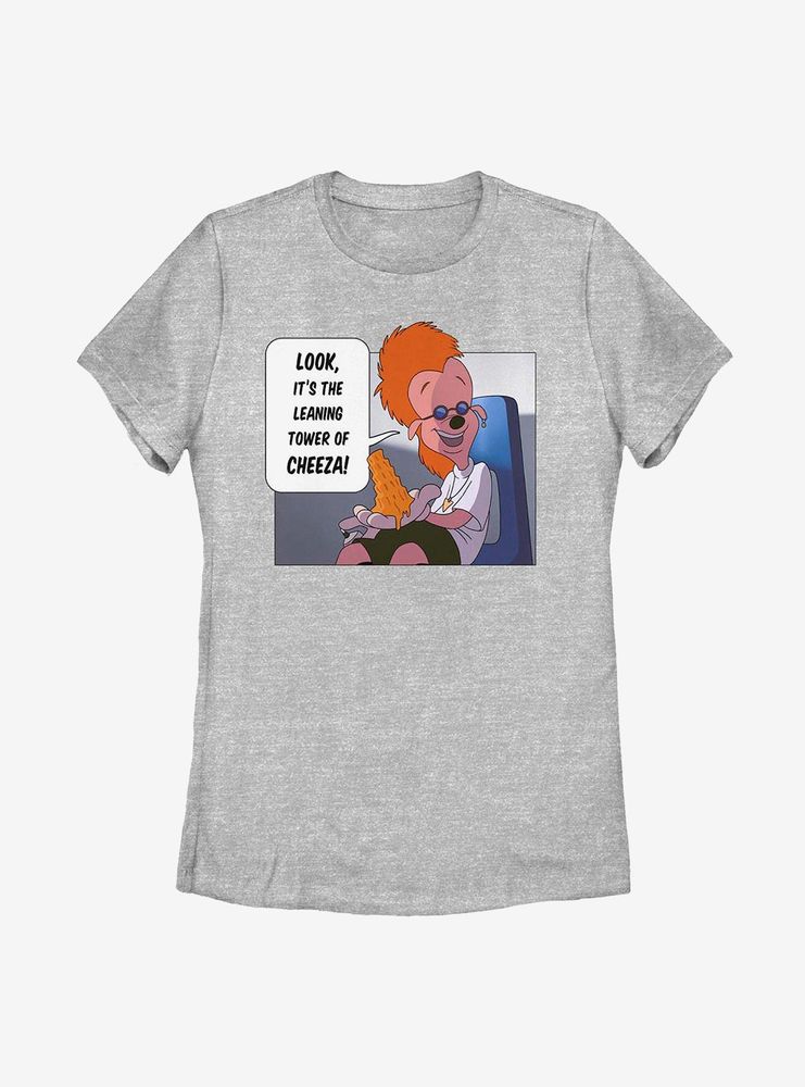 Disney A Goofy Movie Tower Of Cheeza Womens T-Shirt