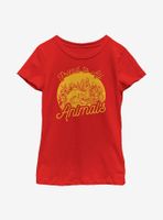 Disney Bambi Friend To Animals Youth Girls T-Shirt