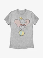 Disney Dumbo Ball Pose Womens T-Shirt