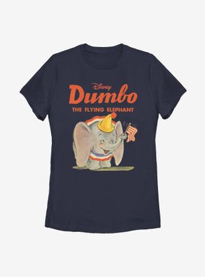 Disney Dumbo Classic Art Womens T-Shirt
