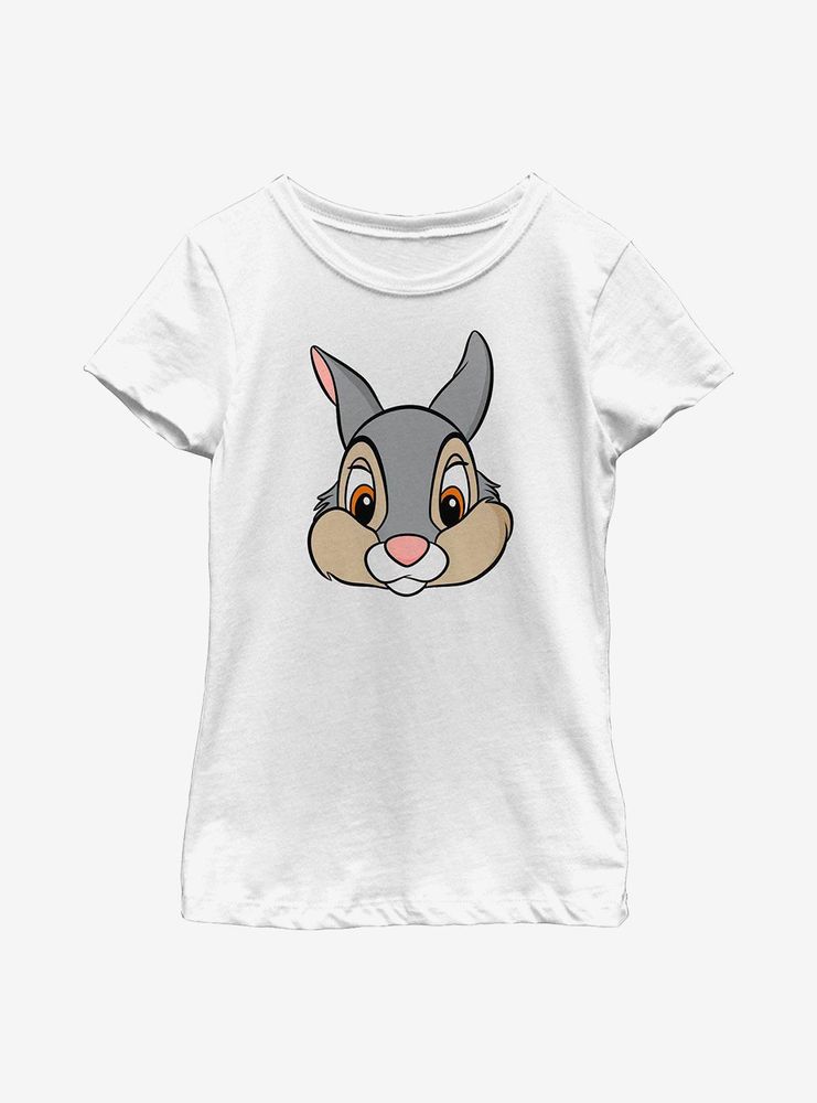 Disney Bambi Thumper Big Face Youth Girls T-Shirt