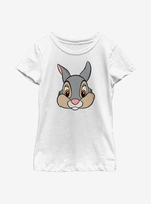 Disney Bambi Thumper Big Face Youth Girls T-Shirt