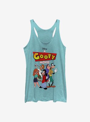 Disney A Goofy Movie Logo Group Womens Tank Top