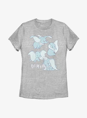 Disney Dumbo Pink Dumbos Womens T-Shirt
