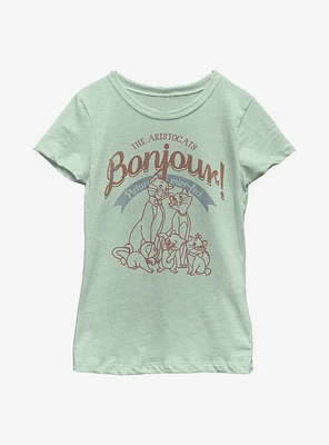 Disney The Aristocats Vintage Cats Youth Girls T-Shirt