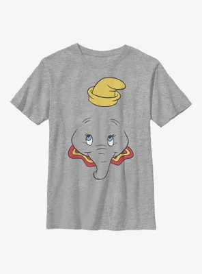 Disney Dumbo Big Face Youth T-Shirt
