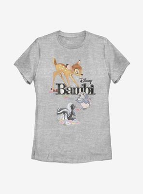 Disney Bambi Friends Womens T-Shirt