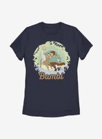 Disney Bambi Papercut Womens T-Shirt