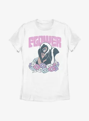 Disney Bambi Flower Power Womens T-Shirt