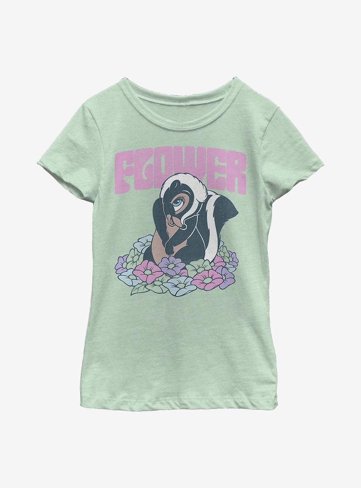 Disney Bambi Flower Power Youth Girls T-Shirt