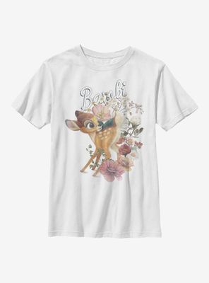 Disney Bambi Floral Youth T-Shirt