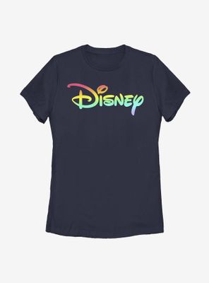 Disney Classic Rainbow Fill Womens T-Shirt
