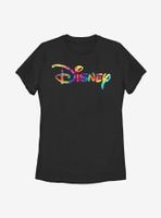 Disney Classic Tie Dye Fill Womens T-Shirt