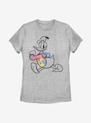 Disney Donald Duck Tie Dye Womens T-Shirt