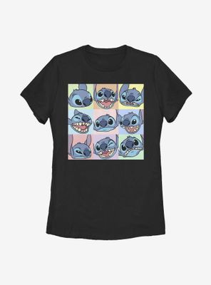 Disney Lilo And Stitch Nine Box Womens T-Shirt