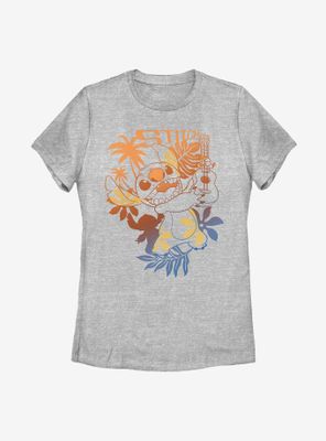 Disney Lilo And Stitch Aloha Womens T-Shirt