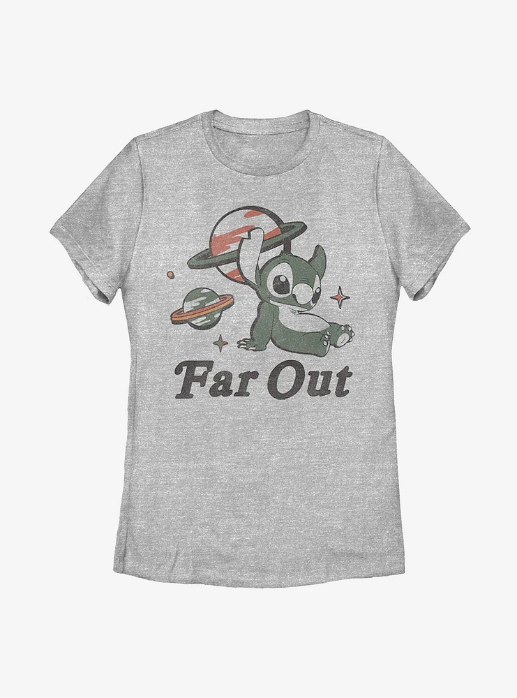 Disney Lilo And Stitch Far Out Womens T-Shirt