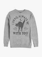 Disney Hocus Pocus Binx Will Be With You Sweatshirt